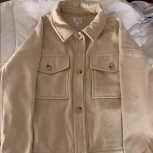 Medium Cream Shacket